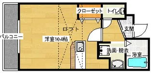 金屋町グランデ【1101号室】の間取り