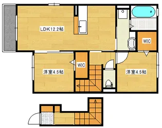SunnyFlatYASUDA2【2階】の間取り