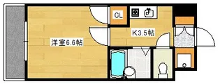 アストラルヤマナカ【10階】の間取り