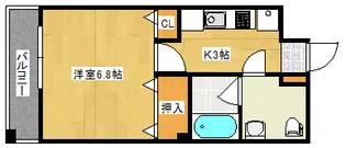 ベルハーツの間取り