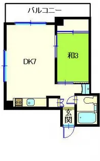 ドリームコーポ平和苑の間取り