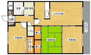 アスロードの間取り