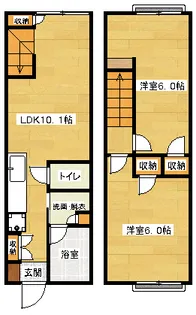 セラサスコリス【1階】の間取り