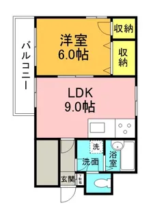芦屋ビビッド十日市の間取り