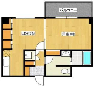 ブリアンローズ上幟の間取り