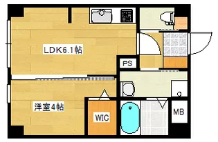 AR庚午南【1階】の間取り