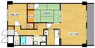 グランカーサ古江【7階】の間取り