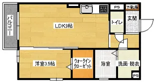 アークTOMIC【2階】の間取り