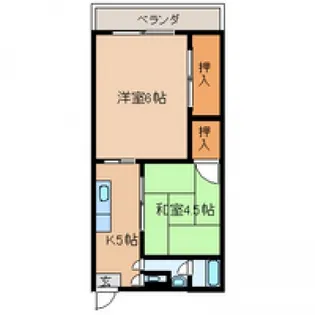 藤本ビル【4階】の間取り