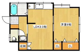 アルル庚午の間取り