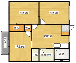 ニューシティSKの間取り