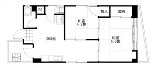 中村ビル【3階】の間取り