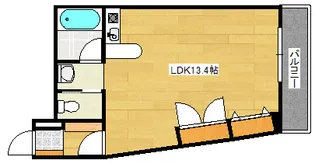 ウィステリア観音【2階】の間取り