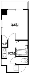 IH7ビル【501号室】の間取り