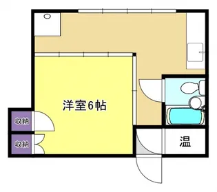 炭本ビル【2階】の間取り