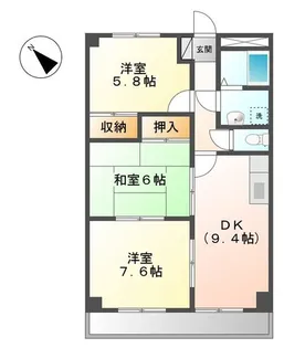 メイプルハウス【2階】の間取り