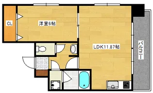 ONESCASTLEの間取り