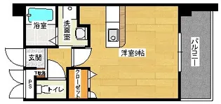 JGRACE堺町【11階】の間取り