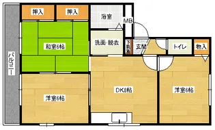 セジュール藤井の間取り