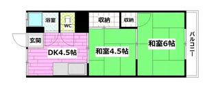 浜本マンションの間取り