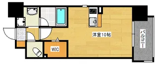 DERGLANZ.Y2比治山【12階】の間取り