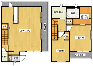 BELLCOURTの間取り