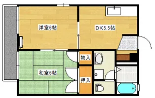 リーベン井口の間取り