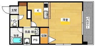 Bell紅菱山本Stage【3階】の間取り