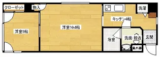 LUXES大手町【3階】の間取り