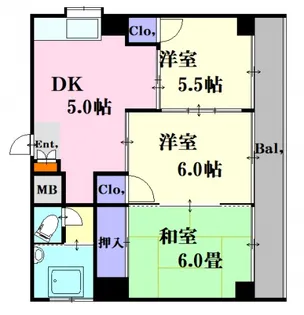 小嶋ビル【3階】の間取り