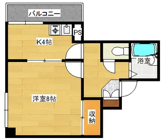 足利ビル【2階】の間取り