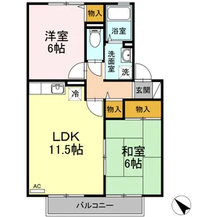 ルミエール小林の間取り