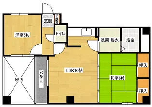 ビラシャレル【3階】の間取り