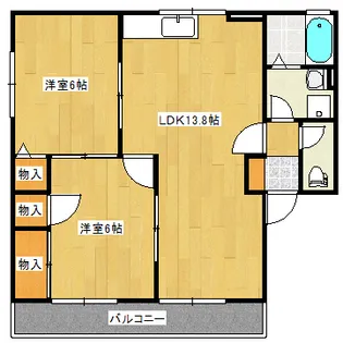 セジュールSHIGENOA棟【1階】の間取り