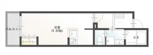 Biotop広瀬【3階】の間取り