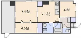 ダイアパレス舟入の間取り