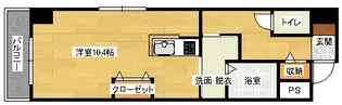 大手町グレースヒル【9階】の間取り