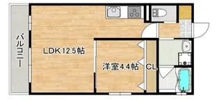 ラローザ2【3階】の間取り