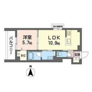 ペルル金屋町の間取り