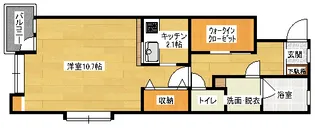SHELTIESの間取り