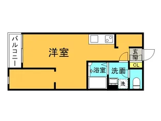 MTerrace江波二本松の間取り