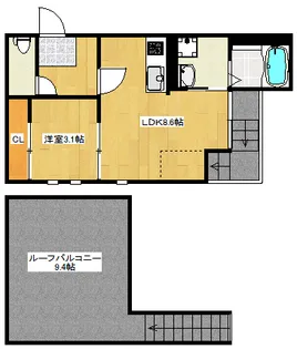 GRANDTIC青崎の間取り