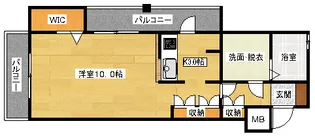 ユーアイビル高取【307号室】の間取り