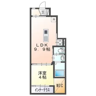パルクソレイユ【1階】の間取り