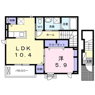 ブリッサハウスの間取り