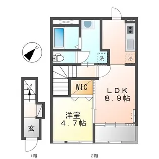 SunSaison3【2階】の間取り