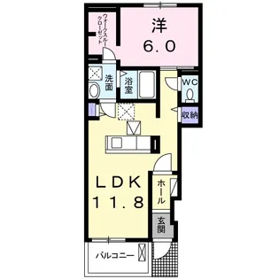 グランドソレーユ【1階】の間取り