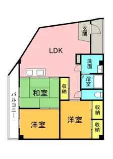 YOTUBAビルの間取り