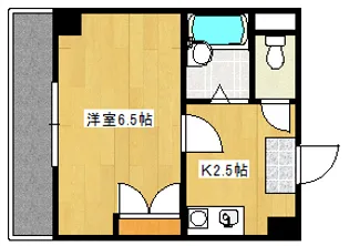 シティーパル土井の間取り