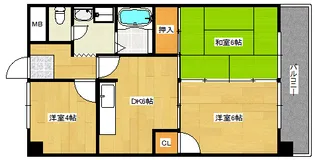 第2田寅ビル【4階】の間取り